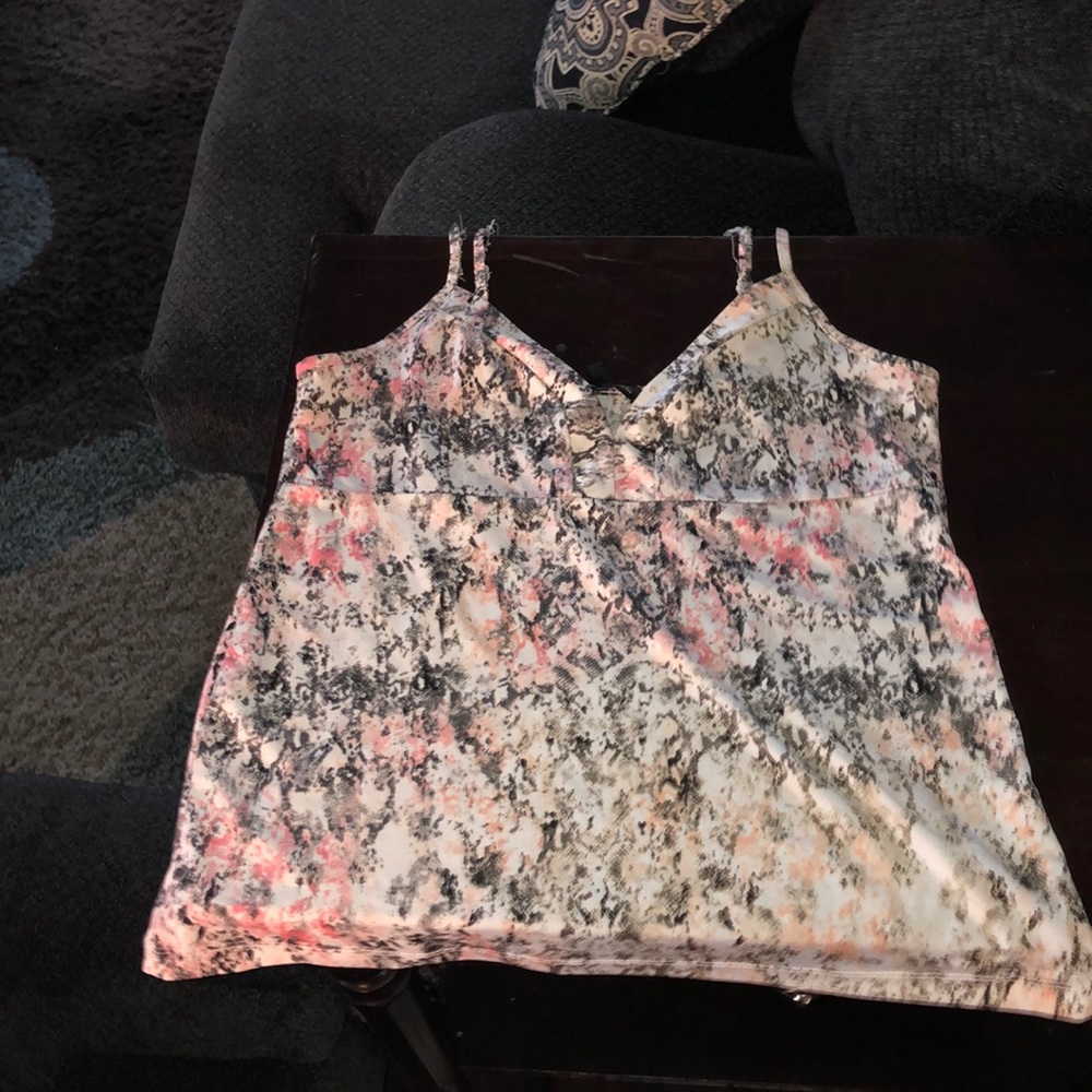 Snake skin loose shirt